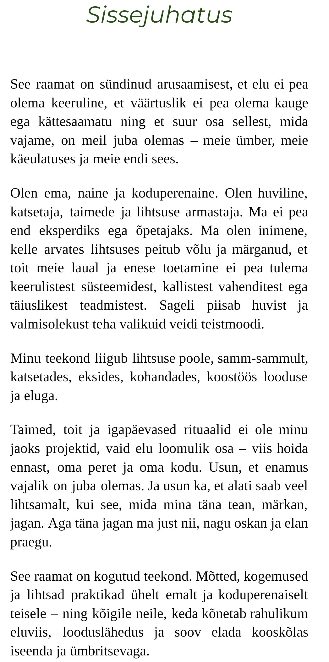 Raamat Lihtsus-Minu kuldne tee pdf - Image 3