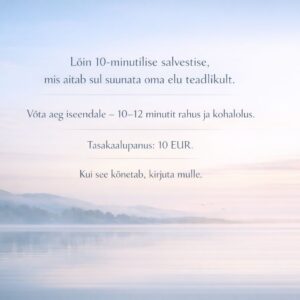oma elu loomine