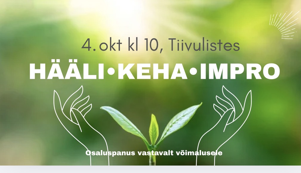 Enese toetamine läbi hääle-ja kehavabastamise screenshot